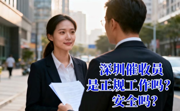 深圳催收員是正規(guī)工作嗎安全嗎