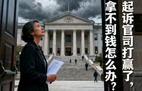 深圳債務公司:起訴官司打贏了,拿不到錢該怎么辦